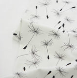 韓國製造蒲公英種子圖案牛津布半碼