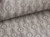 Sunflower patterned Fabric made in Korea by the Half Yard 45 X 150cm 18" X 57.5", Cotton Linen