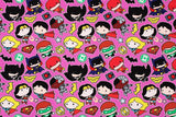 Justice League Super Heroes Character Fabric made in Korea DC Comics Fabric by the Half Yard