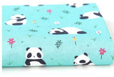 韓国製パンダ柄生地 半ヤード単位