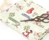 Red Riding hood&Wolf Patterned Fabric made in Korea by the Half Yard
