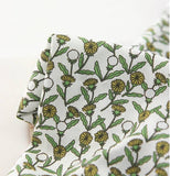 蒲公英花朵圖案布料,可愛,縫紉,韓國製造被子半碼