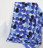 Watercolor Petal Floral Leaf Patterned Fabric Oxford made in Korea by the Half Yard