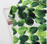 Watercolor Petal Floral Leaf Patterned Fabric Oxford made in Korea by the Half Yard