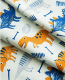 恐竜柄生地、かわいい、子供用、裁縫、韓国製キルト、半ヤード単位