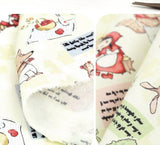 Red Riding hood&Wolf Patterned Fabric made in Korea by the Half Yard