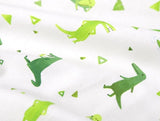 Crocodile Patterned Fabric, Cute, Kids, Sewing, Quilt made in Korea by Half Yard