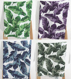 Tropical Leaf Hawaii Summer Patterned Fabric made in Korea by the Half Yard
