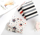 Stars And Stripes patterned Oxford Fabric printed in Korea by the Half Yard