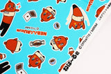 NebaaruKun Natto Character Fabric made in Japan by the Half Yard
