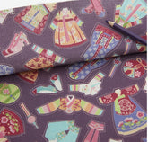 Korean Traditional Clothes Hanbok printed made in Korea by the Half Yard