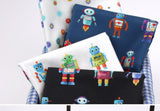 My Robot Patterned Fabric made in Korea by the Half Yard