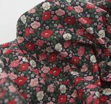 Wild Flower Patterned Fabric made in Korea by the Half Yard