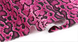 Snake Skin Patterned Fabric Digital Textile Printing made in Korea by the Half Yard