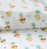 Sunglasses Pineapple Patterned Fabric made in Korea by the Half Yard
