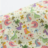 かわいい恐竜柄生地、かわいい、子供用、裁縫、韓国製キルト、半ヤード単位