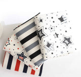 Stars And Stripes patterned Oxford Fabric printed in Korea by the Half Yard