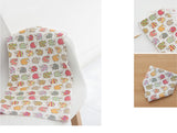 Kawaii Flower Sheep Patterned Fabric made in Korea by Half Yard Digital Textile Printing