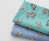 Children Boys and Girls Fabric, Cute, sewing, Quilt made in Korea by the Half Yard