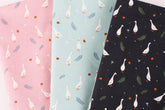 Goose Flower Dot Fabric made in Korea by Half Yard
