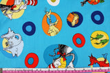 Grinch Lorax 布料 由 Dr. Seuss 設計,由 Robert Kaufman 布料 半碼布料