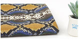 Snake Skin Patterned Fabric, Digital Textile Printing made in Korea by the Half Yard