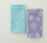 Metallic Snowfall Fabric by Michael Miller by the Half yard