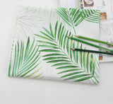 Areca Palm Tropical Leaf Leaves Patterned Fabric, Cute, sewing, Quilt made in Korea Half Yard