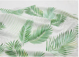 Areca Palm Tropical Leaf Leaves Patterned Fabric, Cute, sewing, Quilt made in Korea Half Yard