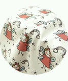 かわいい妖精柄の生地、かわいい、子供、裁縫、キルト、韓国製、ハーフヤード