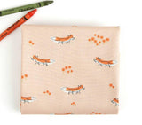 Fox petit Flower Patterned Fabric made in Korea by Half Yard Digital Textile Printing