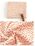 Fox petit Flower Patterned Fabric made in Korea by Half Yard Digital Textile Printing