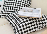 Geometric Patterned Black & White Fabric made in Korea by the Half Yard