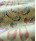 Korean Traditional Rubber Shoes, Gomusin printed Fabric made in Korea by the Half Yard