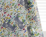 Elephant Ethnic Patterned Fabric made in Korea by Half Yard Digital Textile Printing