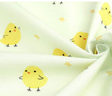 韓国製のひよこ柄生地(ハーフヤード)