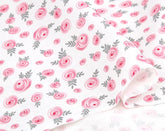 Rose Flowers Patterned Fabric, made in Korea by the Half Yard