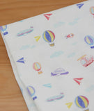 赤ちゃんのおもちゃ ヘリコプター 熱気球 柄生地 かわいい 子供用 裁縫 キルト 韓国製 ハーフヤード