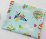 韓国製のスカイアニマル柄生地(半ヤード単位)