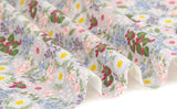 Mini Petite Flowers Patterned Fabric made in Korea by the Half Yard