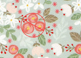 Mini Petite Flowers Patterned Fabric made in Korea by the Half Yard