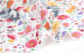 Ethnic Fox Flower Garden Patterned Fabric made in Korea by Half Yard Digital Textile Printing