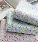 Daisy Flowers Floral patterned Fabric made in Korea by Half Yard