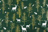 Deer Elk printed Fabric by Michael Miller Fabrics by the Half Yard