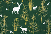 Deer Elk printed Fabric by Michael Miller Fabrics by the Half Yard