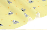 Kawaii Baby Koala patterned Fabric made in Korea by the Half Yard Digital Textile Printing