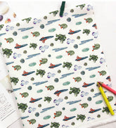 Cactus Succulent Patterned Fabric made in Korea Half Yard