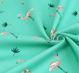 Flamingo Patterned Fabric made in Korea by Half Yard