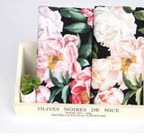 韓国製の牡丹柄生地(半ヤード単位)