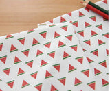 韓国製のスイカ柄生地(半ヤード単位)